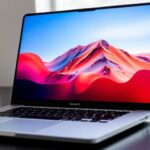 New MacBook Air with M4 chip on a clean desk.